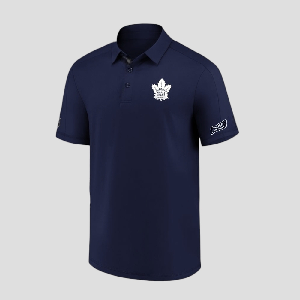 "TORONTO MAPLE LEAFS" Reebok Play Dry Polo Shirt- USM